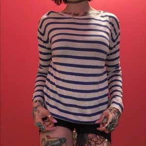 XS navy and white H&M sweater